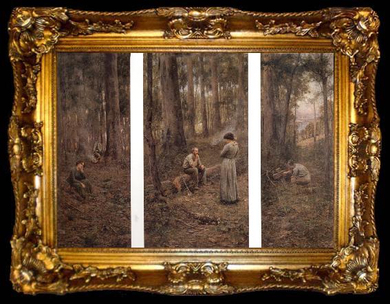 framed  Frederick Mccubbin The pioneer, ta009-2